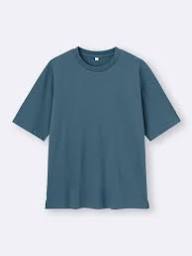 Elevate your everyday wardrobe with this versatile grey-blue t-shirt.