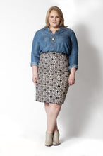 Geometric Print Skirt