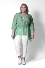 Hand Embroidered Silk Tunic