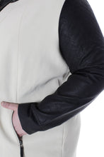 Jacket with Leather Accents