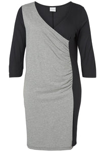 Faux Wrap Dress