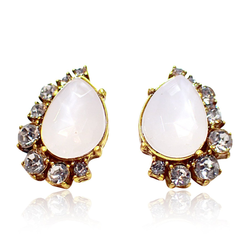moonstone studs