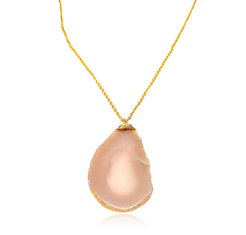 Gray Agate pendant